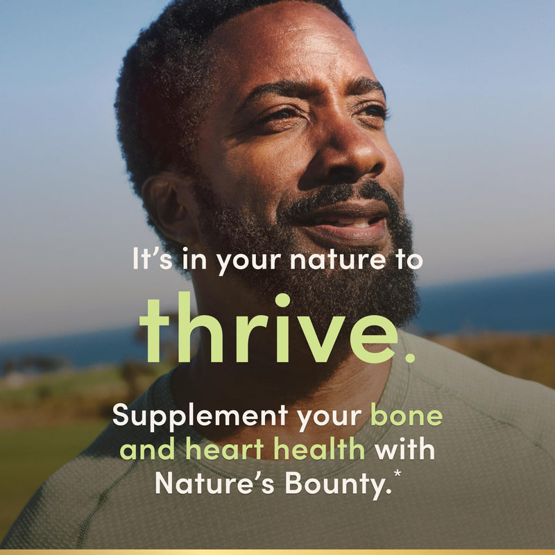 Nature’s Bounty Vitamin D3 K2 Supplement, 4000 IU Vitamin D3 plus 100 mcg of Vitamin K Supplements for Adults for Heart & Bone Health Support, 60 Day Supply, 60 Vegetarian Capsules 60 Count (Pack of 1)