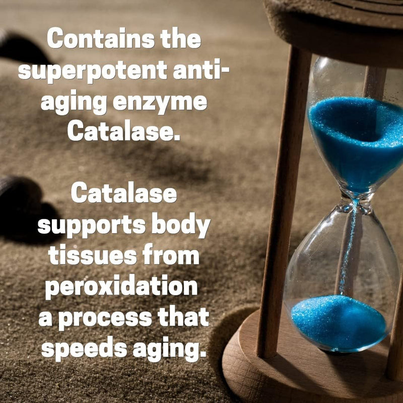 [Australia] - Suzy Cohen Catalase 12,500 CATu Dietary Supplement, Liver Enzyme, Neutralizes Hydrogen Peroxide, Supports Skin, Hair, and Overall Wellness, 30 Delayed-Release Capsules 