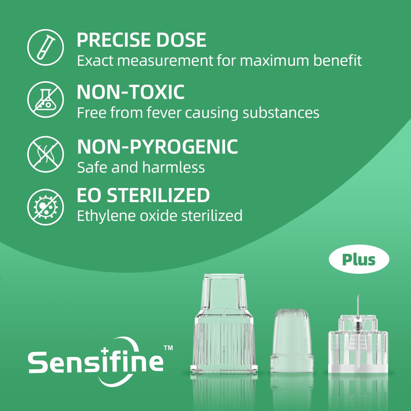 [Australia] - Pen Needles 32g 4mm Ultra Fine, Insulin Needles for Injections, Compatible with Most Insulin Pens, 100pcs/bx (5/32‚Äù) 