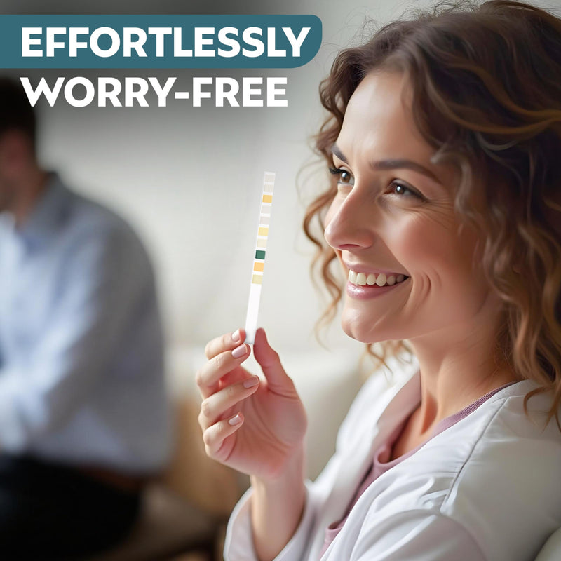 [Australia] - 10A Urine Test Strips, 100 Strip Tub, 10 in 1 Parameters, Testing Strips for use by Men & Women, UTI Infection, Urinalysis pH, Nitrite, Leukocytes and More, Easy Read Results 
