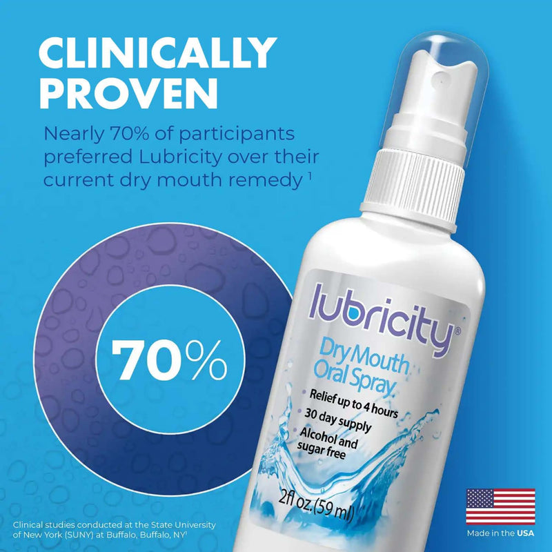[Australia] - Dry Mouth Oral Spray for Symptomatic Relief of Dry Mouth, Flavorless - 2 oz, 30 Day Supply 2 Fl Oz (Pack of 1) 