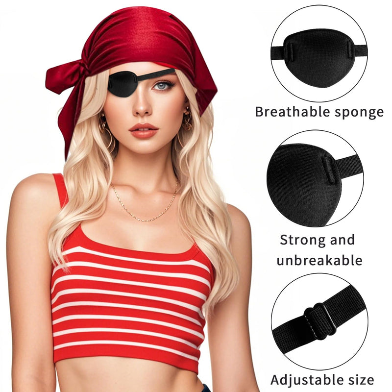 [Australia] - KOMIDK Single Eye Patch for Right Eyes Amblyopia Lazy Eye Patches for adults kids 