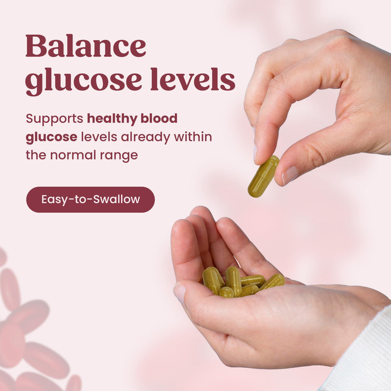 GDA Daily Metabolic Balance Capsules – Blood Glucose Support Formula with Berberine, Bitter Melon, Gymnema Sylvestre & Chromium – Supports Normal Blood Sugar & Metabolism – 120 Capsules