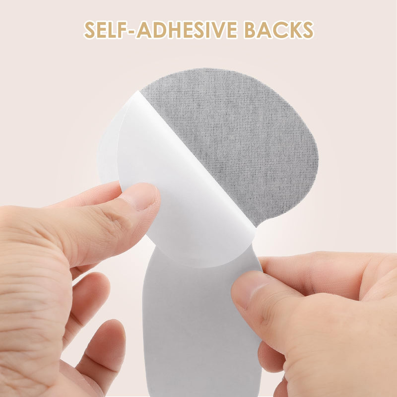 [Australia] - 2-in-1 foam heel pad heel grip shoe pad self-adhesive heel pad inserts for oversized shoes soft mesh heel grip pad thick insoles (Beige 2 pairs) Beige 2 pairs 