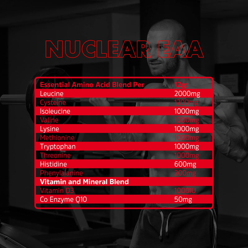 NXT TNT Nuclear EAA's | Performance, Endurance and Energy Support | Amino Acids | (Strawberry Lime Crush) Strawberry Lime Crush