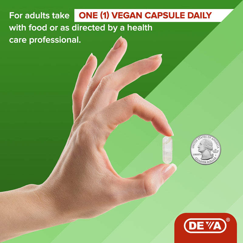 DEVA Vegan CLA 2-Pack – Conjugated Linoleic Acid from Non-GMO Safflower Oil, 90 Vegan Caps Ea 90 Count (Pack of 2)