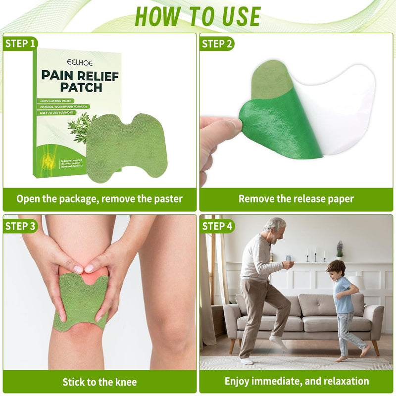 [Australia] - Pack of 30 knee plasters against pain, pain relief patch, knee pain relief plasters, plasters for pain relief in knees, back, neck, shoulders, deep heat for relaxing, loosening muscles, pain relief patch 