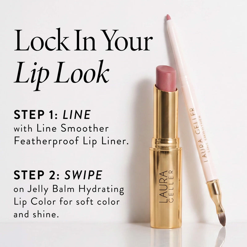 LAURA GELLER Jelly Balm Tinted Hydrating Lip Balm – Terracotta Go 12 Terracotta Go 1 Count (Pack of 1)