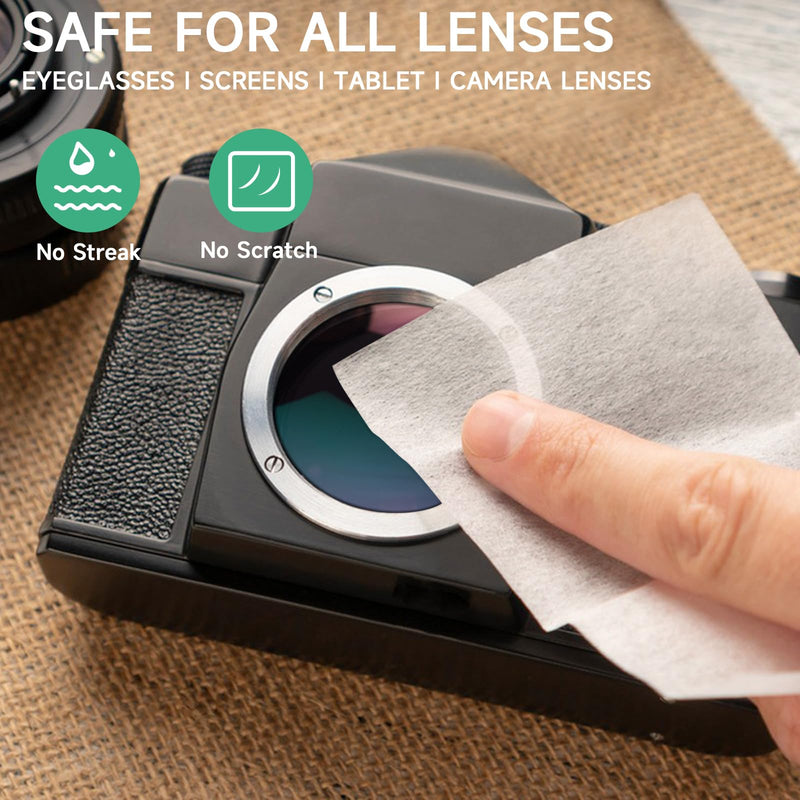 [Australia] - Lensmate 120 Count Lens Wipes for Eyeglasses, Pre-Moistened & Individually Wrapped Eyeglass Wipes, Lens Cleaning Wipes for Eyeglasses, Sunglasses, Goggles and Camera Lens 