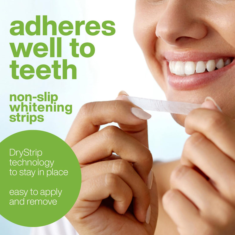 [Australia] - AquaSonic Professional Teeth Whitening Strips - Enamel Safe Teeth Whitening with Hydrogen Peroxide - Easy to Use, Non-Slip, Affordable & Effective (Spearmint) Spearmint 