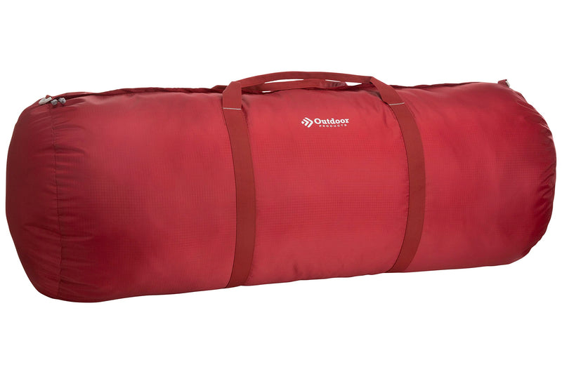Outdoor Products Deluxe Duffel (Black, 12 in X 24 in) Red Mammoth Outdoor Products