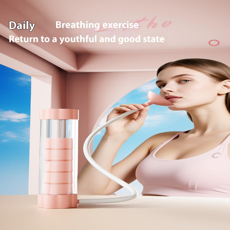 [Australia] - Load Bearing Breathing Training Device, Used for Abdominal Breathing Training of The Heart and Lungs, Using Breathing Dumbbells to Strengthen The core Muscle Group of The Whole Body 