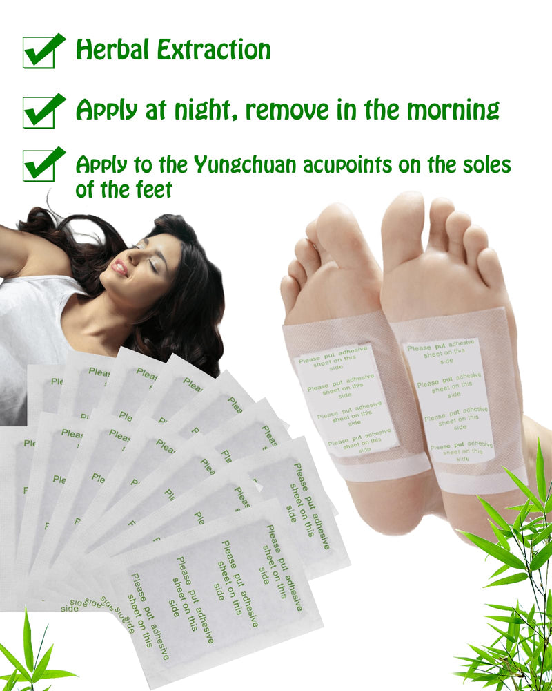 [Australia] - Detoxification plasters feet Detox foot plasters detoxification - 112 pieces (56 pairs) Deep Cleansing Foot Pads Plasters deep cleansing for stress relief, sleep aid, improving blood circulation 112 PCS 