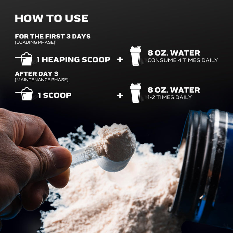 [Australia] - Creatine Monohydrate Powder MuscleTech Platinum Pure Micronized Muscle Recovery + Builder for Men & Women Workout Supplements Unflavored (80 Servings) 80 Servings (Pack of 1) 