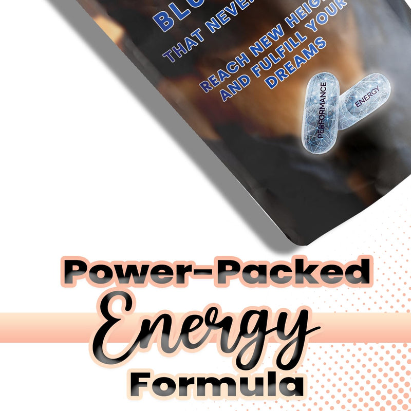 Maca Root 30 Blue – Fast-Acting Energy & Performance Herbal Supplement 100% Natural