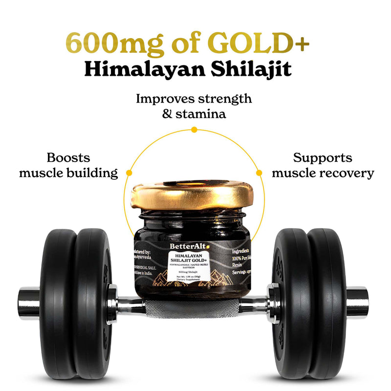 [Australia] - Pure Himalayan Shilajit Gold+(30gm)|Enhances Recovery & Boosts Strength|16,000 ft Sourced Blend with Ashwagandha, Safed Musli,Gokshura|Shilajit gold for men & women|Vegan & Lab Tested-600mg Shilajit Gold + (Pack of 1) 