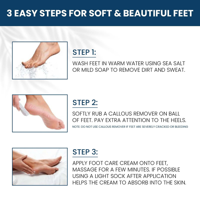 Nordic Care peppermint Foot Care Cream - Intensive Repair Foot Cream With Eucalyptus & peppermint Oil For Dry Feet & Cracked Heels, Foot Care Cream Provide Deep Hydration | (6 oz, Pack of 1) 6 Ounce (Pack of 1)