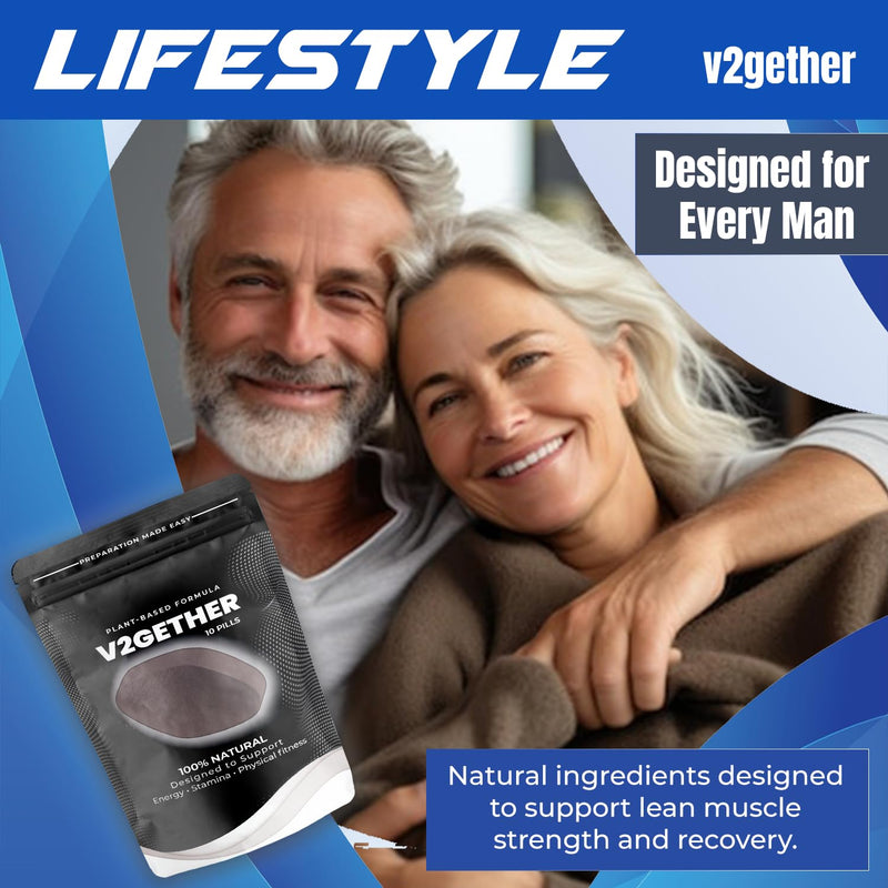 Herbal Male Vitality Supplement for Men – Natural Stamina Booster & Energy Support with Ginseng & Herbal Extracts – Endurance, Blood Flow & Performance Support Pills for Men (10 Tablets) 10 Tablets