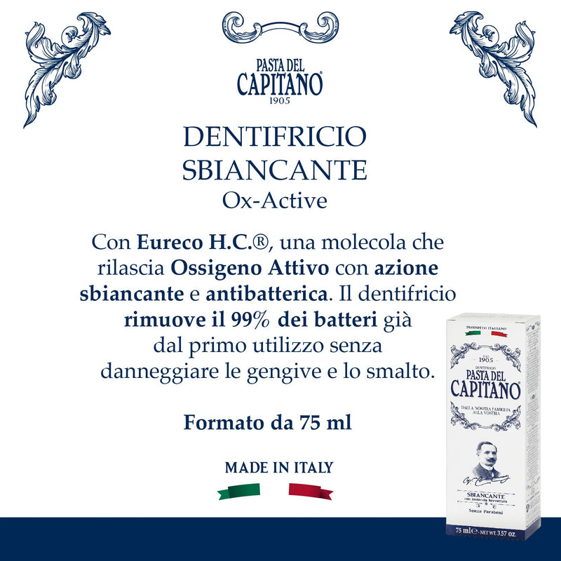 Pasta del Capitano 1905 Whitening (3.57 Fl Oz / 101g)