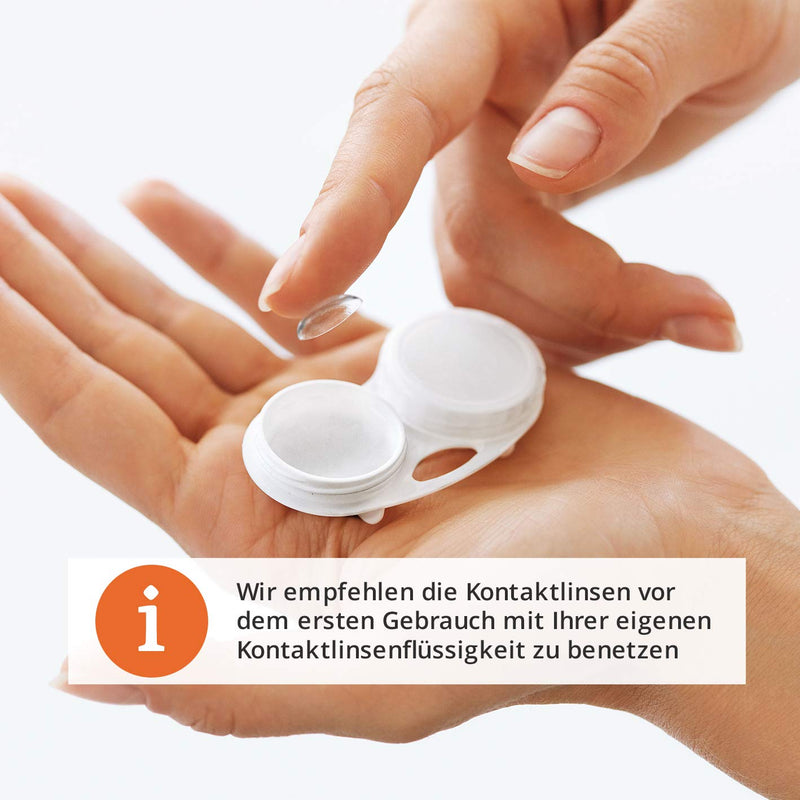 [Australia] - GLAMLENS Pisa Gray Gray + Container | Very opaque natural gray contact lenses colored | colored monthly lenses made of silicone hydrogel | 1 pair (2 pieces) | SLIDE 14.20 | Without power 0.0 diopters 8.6 millimeters 14.20 millimeters 2.0 