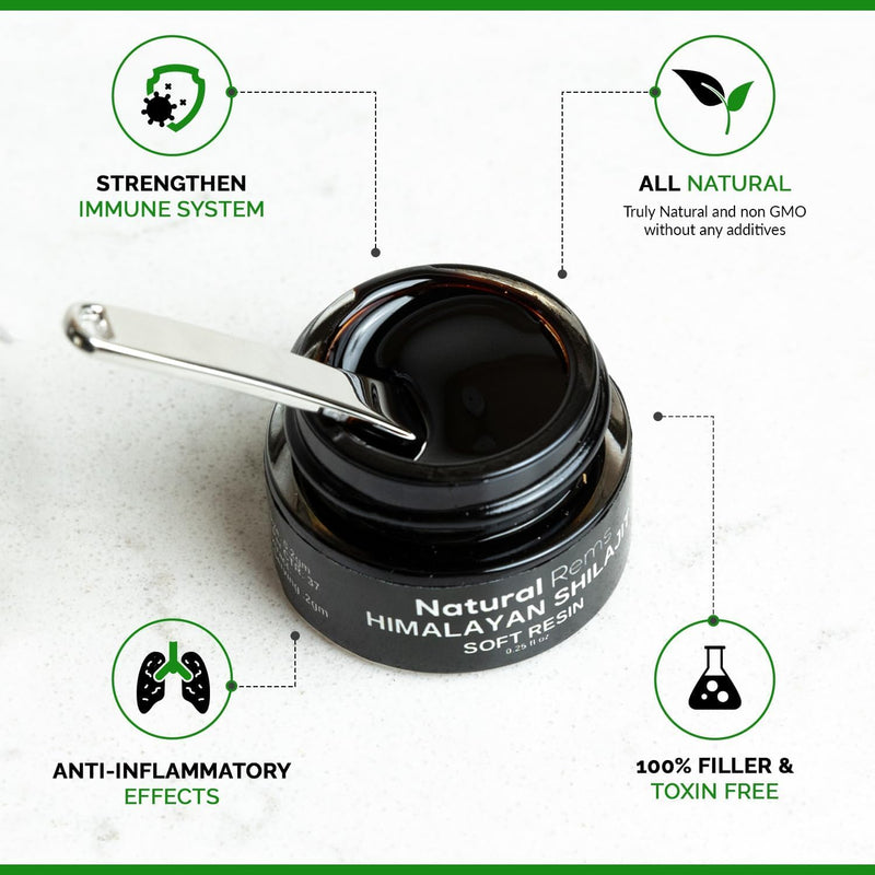 [Australia] - Organic Shilajit - Shilajit Pure Himalayan Organic - Pure Shilajit Fulvic Acid Supplement - Shilajit Energy and Focus Supplement - Holistic Health Supplements‚Ä¶ Natural 