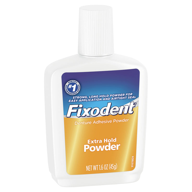 [Australia] - Fixodent Denture Adhesive Powder, Extra Hold - 1.6 Oz 1.6 Ounce (Pack of 1) 