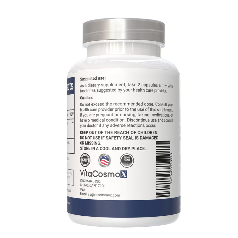 Phosphatidylserine, 500mg, 240 Veggie Capsules 100% Vegetarian, Non-GMO & Gluten Free 1