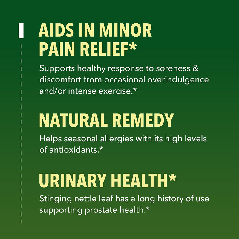 [Australia] - Organic Stinging Nettle Root | USDA-Certified Stinging Nettle Root Extract | Stinging Nettle for Prostate, Joint and Immune Health | Nettle Root for Overall Health | Non-GMO, Vegan, Unflavored, 30mL 