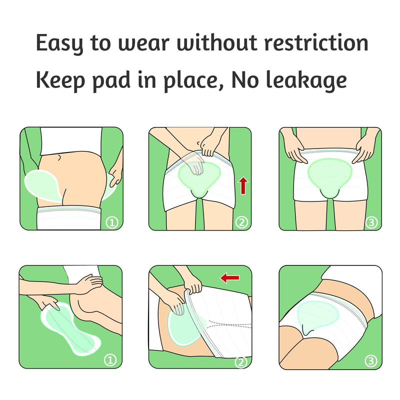 [Australia] - 12 Pack Mesh Underwear Postpartum Hospital Provide Washable Breathable Panties Undies for Delivery, Surgical,Traveling Large/X-Large (Pack of 12) 