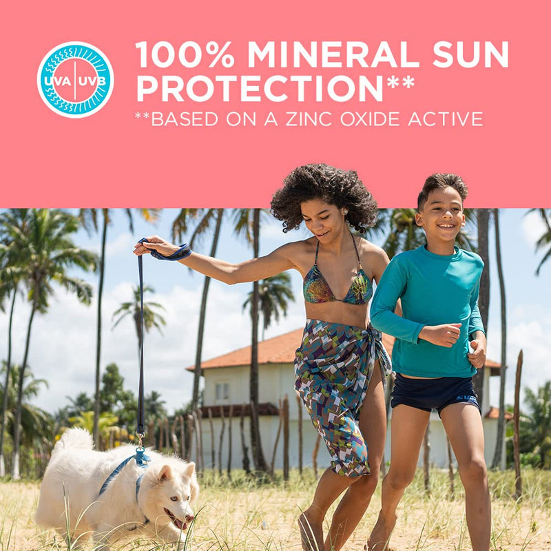 [Australia] - Coppertone Kids Roll On Sunscreen Lotion SPF 50, Kids Sunscreen with Blue Color, Tear Free Sunscreen with Zinc Oxide Sun Protection, 2.5 Fl Oz Tube 
