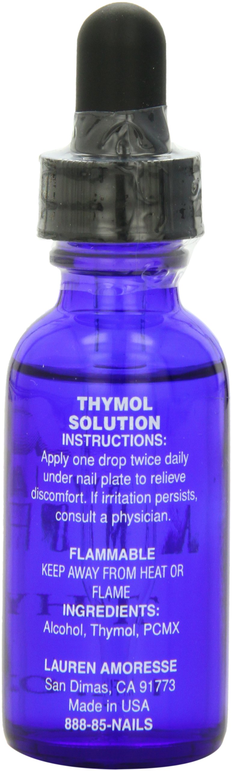 Thymol Nail and Cuticle Oil, Infused with Thyme Extract 1 fl oz | Nail Oil with Dropper