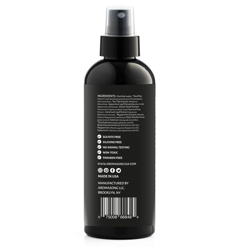 [Australia] - Aromasong Natural Shoe Deodorizer and Foot Spray - 24-Hour Freshness Foot Odor Eliminator for Feet - Extra Strength Fresher for Smelly Shoes & Stinky Feet Spray with Refreshing Scent, 4oz 4 Ounce (Pack of 1) 