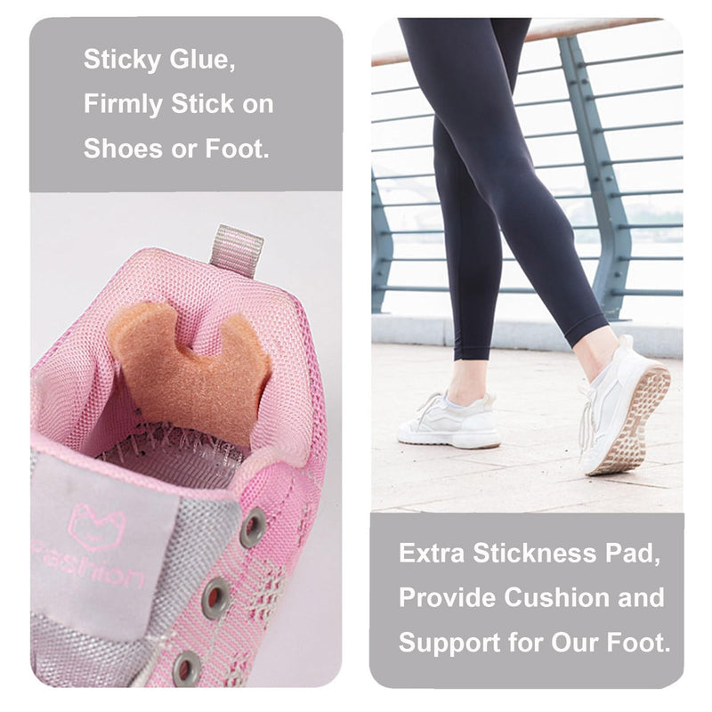 [Australia] - Cushioned Foot Pads with Thick Moleskin - 20 Pieces Meta Pads & Cushions for Metatarsal Areas - For Calluses, Heels & More 