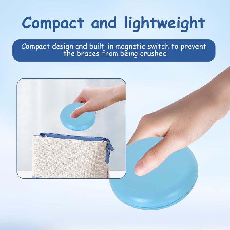 [Australia] - Pack of 2 braces box, tooth splint box, denture box, denture container, denture box, denture box, tooth splint box, tooth splint cleaning, tooth splint cleaning 