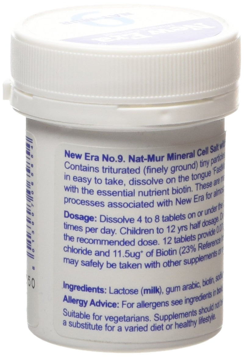 New Era Number 9 Nat. Mur. Tablets - Pack of 240