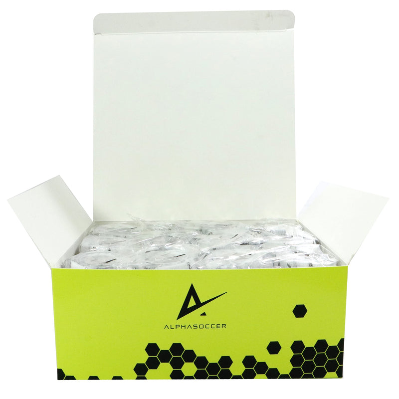 Alpha Wrap Athletic Tape Box - Pre Wrap Tape for Shin Guards, Soccer Tape Sports Wrap Set 12 Pack White