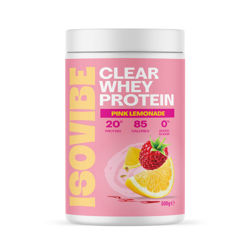 Clear Whey Protein Powder Pink Lemonade (20 Servings) Refreshing Protein Water | Zero Added Sugar | High Protein 20g Per Serving 20 Servings