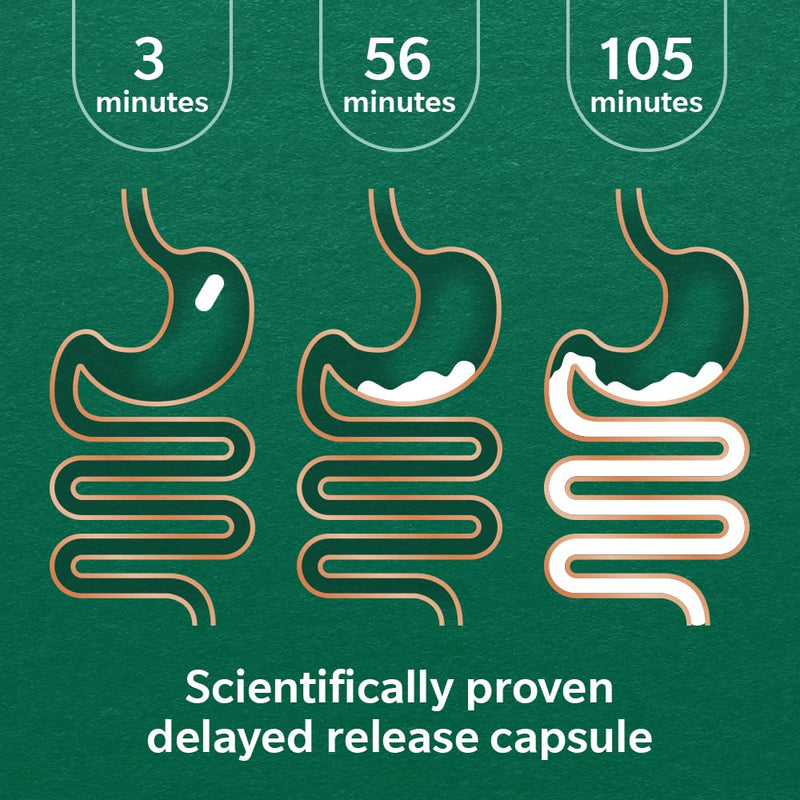 Nature’s Best ProBiome for Travel - 4 Billion Friendly Bacteria - Delayed Release Capsules - 30 Capsules (1 Month Supply) 30 count (Pack of 1)