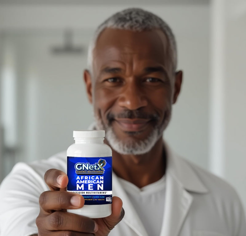 Sequence Multivitamins for African American Men - Powerful Formula with Vitamin C, Zinc and Vitamin D for Immune Support and Heart Health