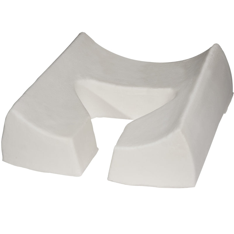 [Australia] - Master Massage Ergonomicdream Face Cushion Pillow Memory Foam Universal Headrests Cradle In Cream 