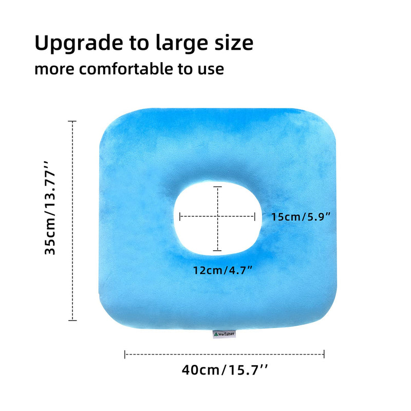 [Australia] - Donut Pillow Tailbone Pain Relief Cushion Bed Sores,Butt Donut Pillow Anti-Decubitus Pad-Breathable for Hemorrhoids,After Surgery,Pregnancy, Pressure Sores. 
