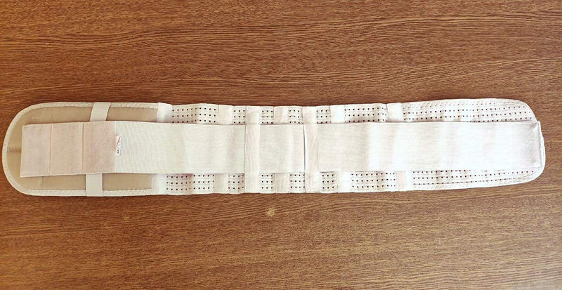 Premium Quality breathable umbilical hernia belt for men and women with support pad. Abdominal Support Binder Navel Ventral Epigastric Incisional and Belly Button Hernias (#6 for Waist Circumference: 45-49 inch (115-125cm))