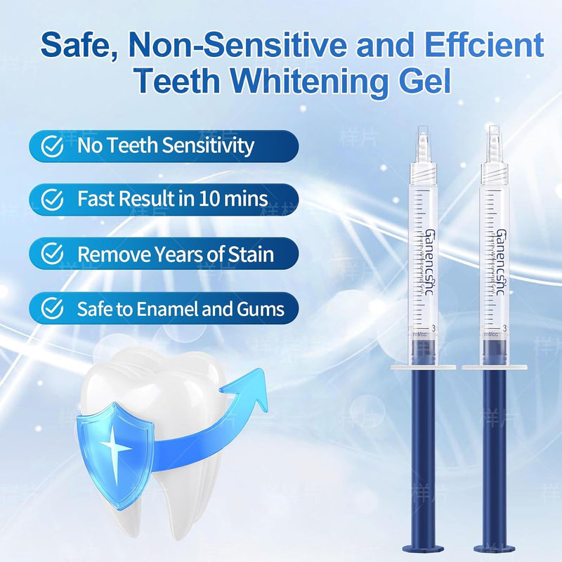 [Australia] - 10-Pack Teeth Whitening Gel Refills - Gentle 35% Carbamide Peroxide Formula - Compatible with Teeth whitening Kit,No Sensitive Teeth Whitener 