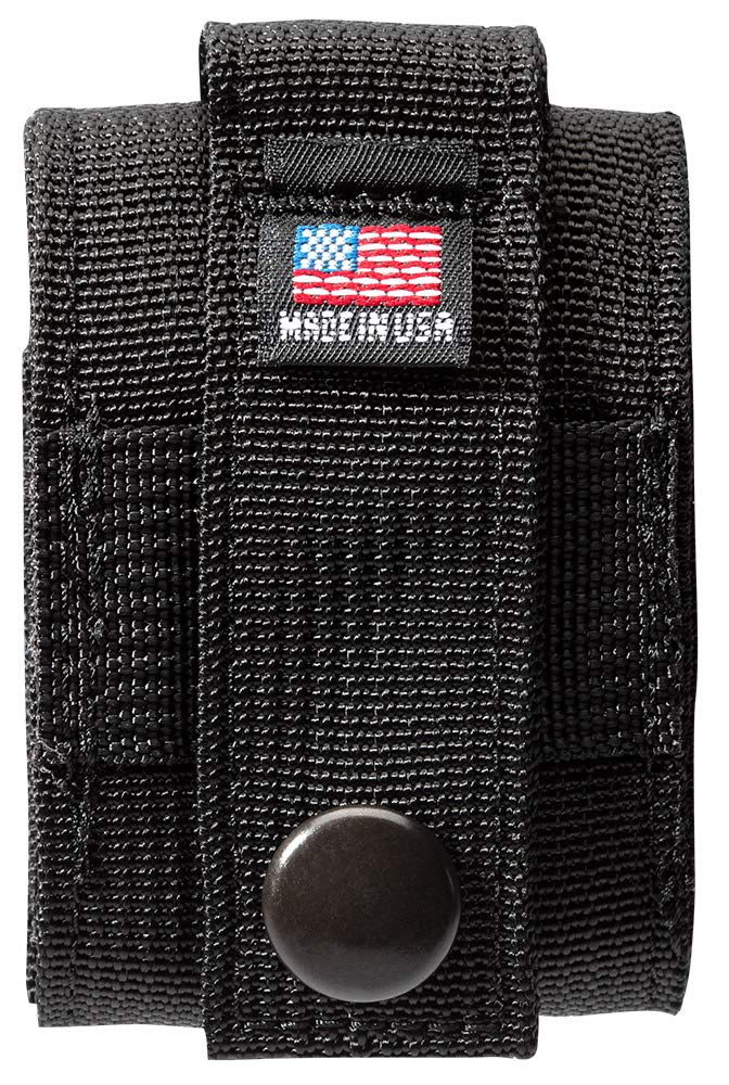 Zippo Black Tactical Pouch and Black Crackle Windproof Lighter Gift Set