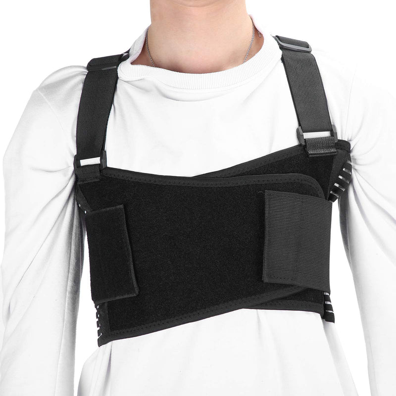 Rib Fracture Support Brace, Breathable Rib Fracture Fixed Belt, Adjustable Chest Lumbar Protector Strap Belt, Sternum, Rib & Chest Support Brace