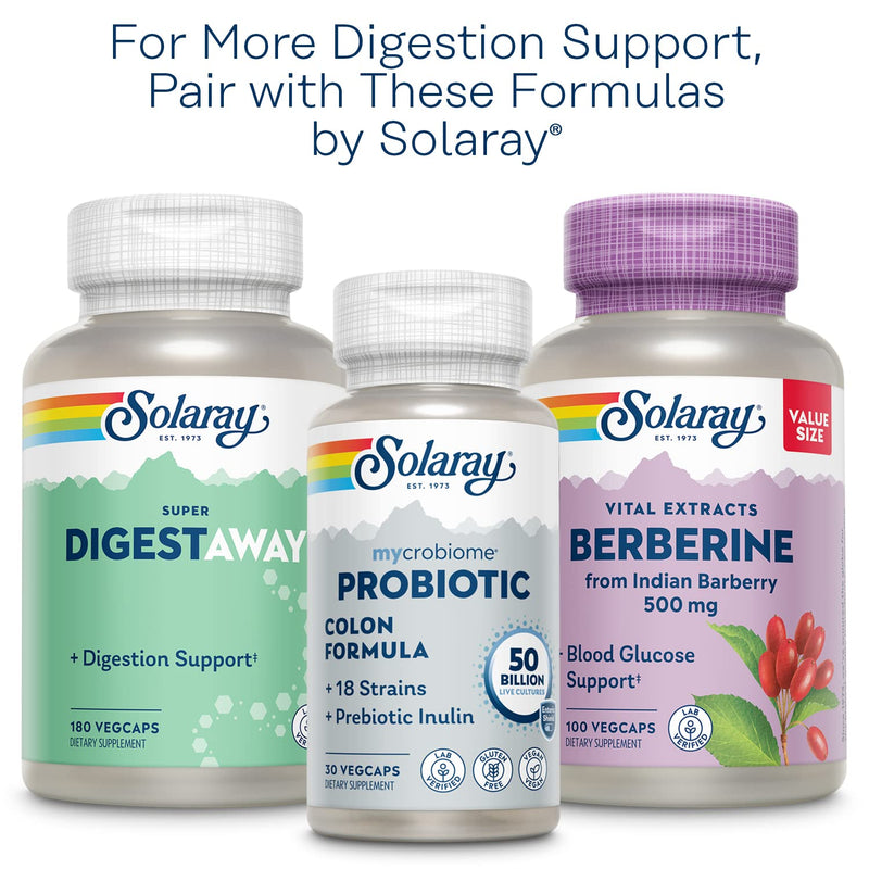 [Australia] - SOLARAY Cool Cool Cayenne 40,000 HU, Healthy Digestion, Circulation, & Cardiovascular Support 180 VegCaps 180 Count (Pack of 1) 