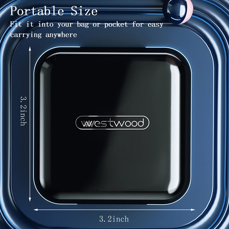 [Australia] - Small Pill Box,Pill Case,Pill Organizer,Travel Waterproof Portable Pocket Pill Box Medicine Organizer,Daily Pill Container for Purses Compact Travel Medicine Holder for Vitamins Medication Black Small 