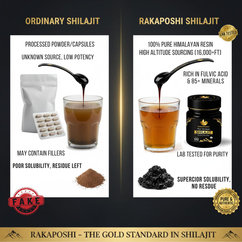 Shilajit Resin 54g, Pure Himalayan Shilajit (Gold Grade) with Fulvic Acid & 85+ Trace Minerals | Pure Shilajit for Energy, Stamina & Focus | Lab Tested