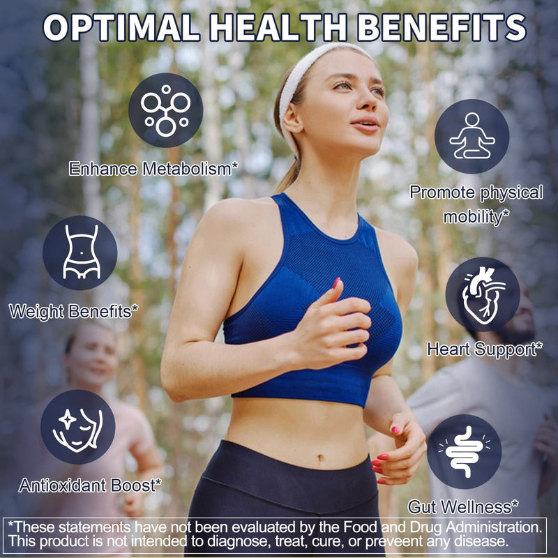 [Australia] - 18-in-1 Organic Ceylon Cinnamon Capsules with Berberine, Ceylon Cinnamon Supplement w/Apple Cider Vinegar Turmeric Bitter Melon Milk Thistle, for Metabolism, Energy, Heart*, 120 Counts 120 Count (Pack of 1) 