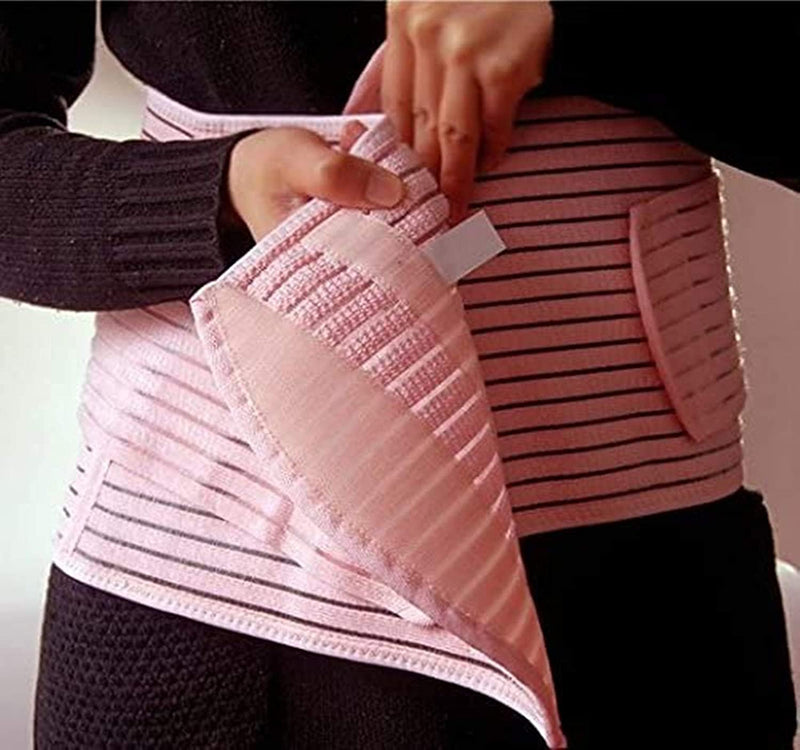 Women's Waist Trimmer Belt Abdominal Binder Comfortable Elastic Postpartum Abdomen Recovery Belt Maternity Supports Belt Shaper Slimer Wrapper(Size:XL) X-Large (Pack of 1)